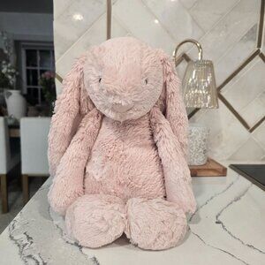 Jellycat Bashful Bunny Plush Pink Stuffed Animal 12"